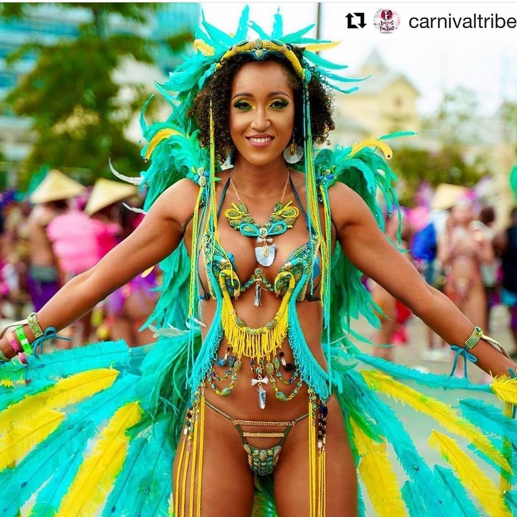 Carnival makeup by I Heart Makeup — On the road