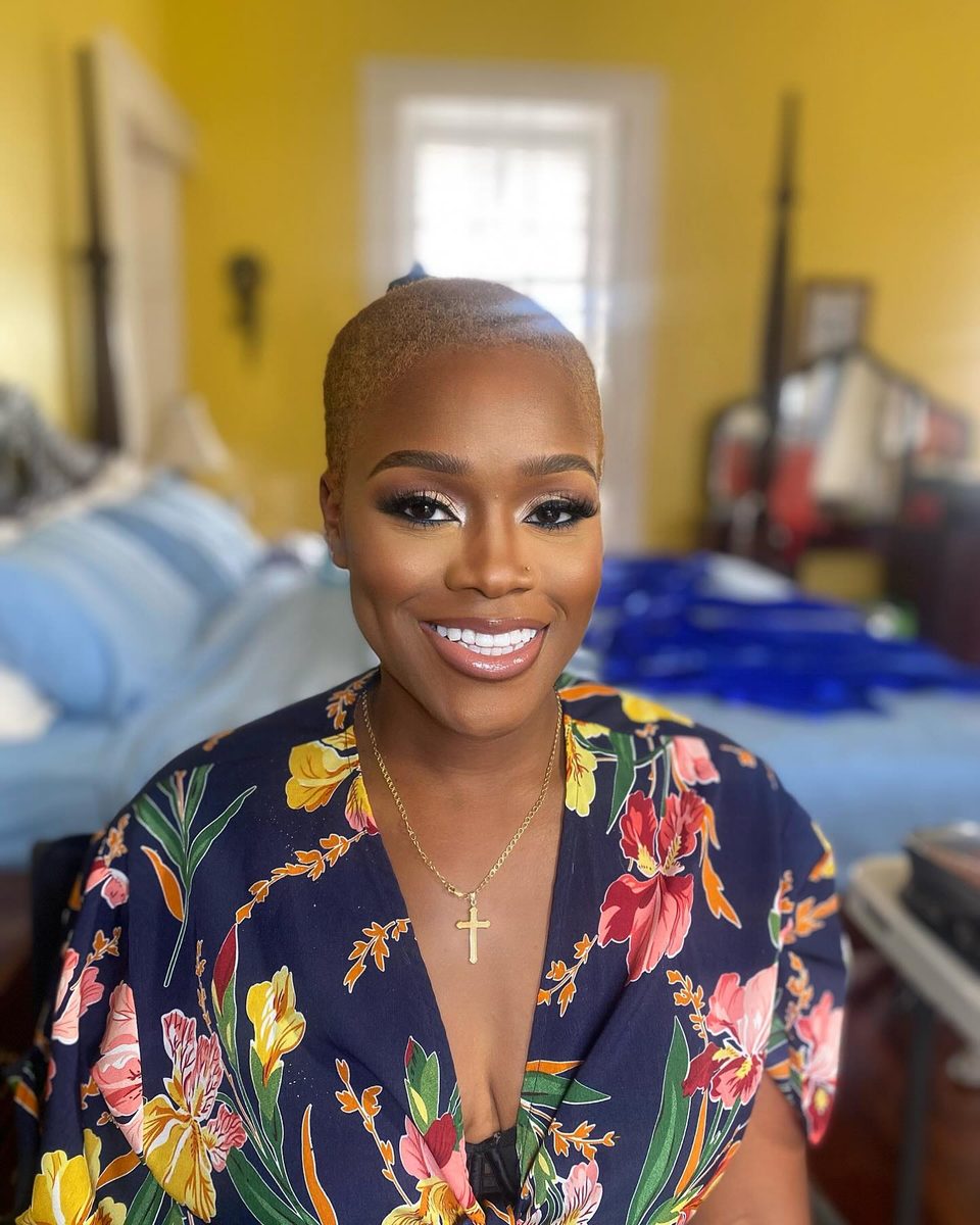 Professional glam makeup by I Heart Makeup — Bold lip